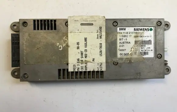 BMW 5 E39 GPS navigation control unit/module 6916766 8411691676601 11585217