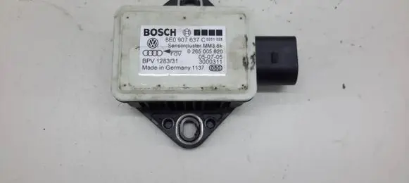 Audi A4 S4 B7 8E 8H ESP acceleration yaw rate sensor 8E0907637C 0265005620