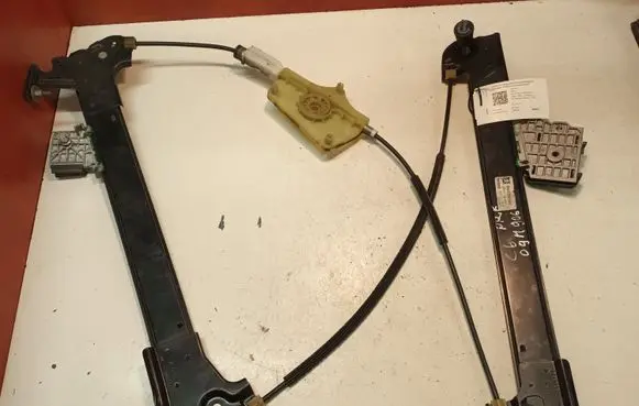 Citroen C6 Front window lifting mechanism without motor 9650386180