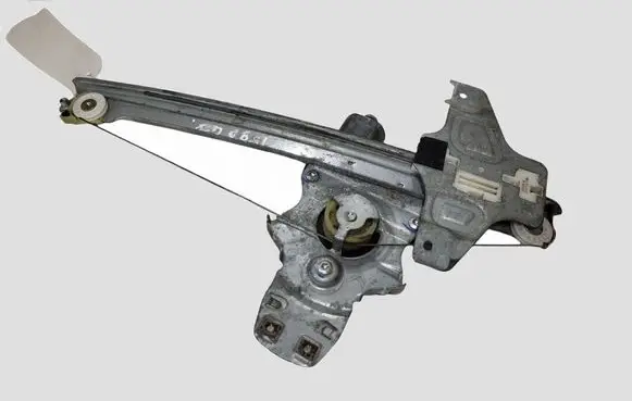 Citroen C5 Rear door window regulator with motor 128000772