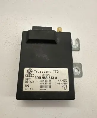 Volkswagen Phaeton Auxiliary heating control unit/module 3D0963513A 021540 97115A