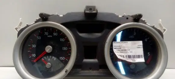 Renault Megane II Speedometer (instrument cluster) 8200399702 2RPF10A855A