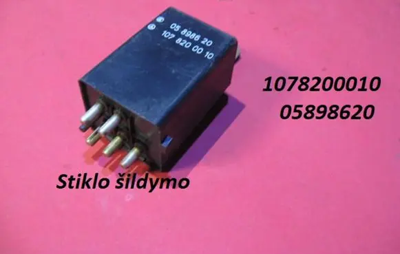 Mercedes-Benz W123 Window control relay 1078200010 05898620