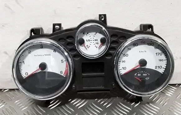 Peugeot 207 Speedometer (instrument cluster) 9660880580