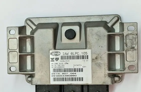 Peugeot 207 Engine control unit/module 9663380880 IAW6LPC105