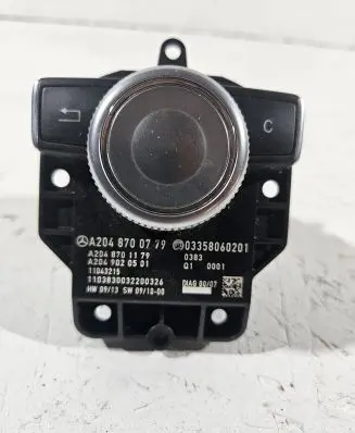 Mercedes-Benz C W204 Multifunctional control switch/knob A2048700779 A2048701179 A2049020501