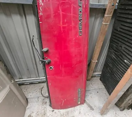 Chevrolet Blazer Tailgate/trunk/boot lid