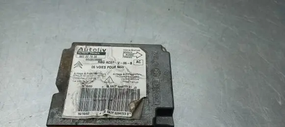 Peugeot Partner Airbag deployment crash/impact sensor 9648938880