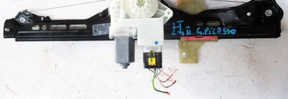 Citroen C4 Grand Picasso Rear door window regulator with motor 9816272780