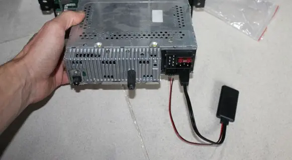 BMW 3 E46 AUX in-socket connector 