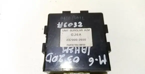 Mazda 6 Alarm control unit/module 2370002650