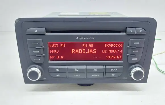 Audi A3 S3 8P Radio/CD/DVD/GPS head unit 8P0035186 8P0035186G 8157647253380