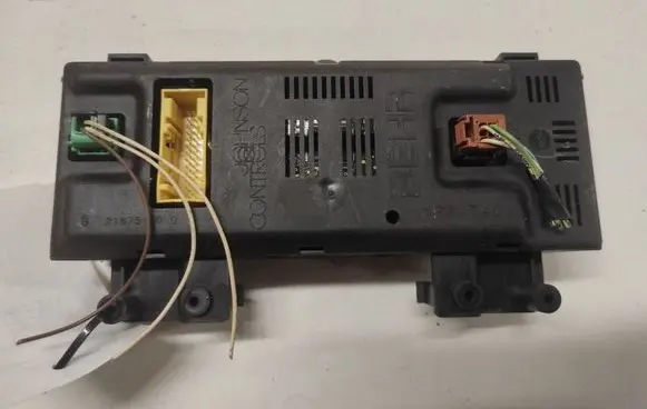 Peugeot 307 Climate control unit 9646627977