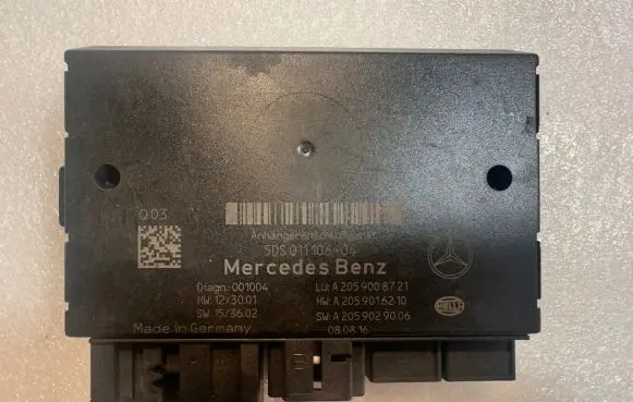 Mercedes-Benz C W205 Tow bar trailer control unit/module A2059008721 A2059016210 A2059029006