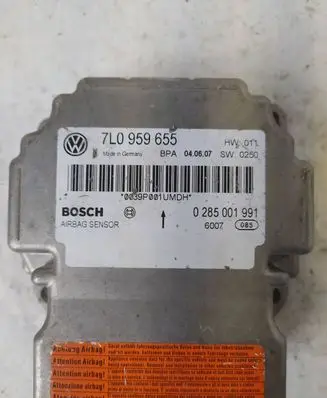 Volkswagen Touareg I Airbag control unit/module 7L0959655