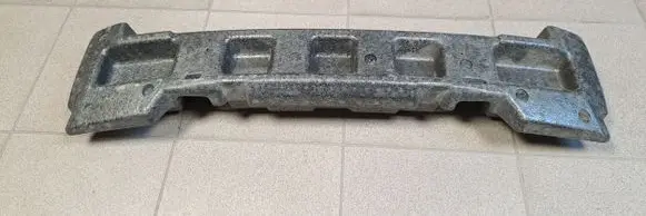 Front bumper foam support bar