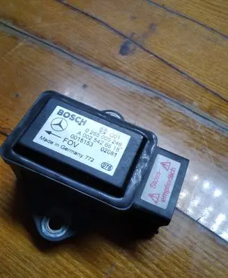 Mercedes-Benz E W211 ESP acceleration yaw rate sensor 0265005246