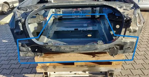 BMW 4 G22 G23 G24 G26 Trunk bottom trim panel BMWG23Pod80298721