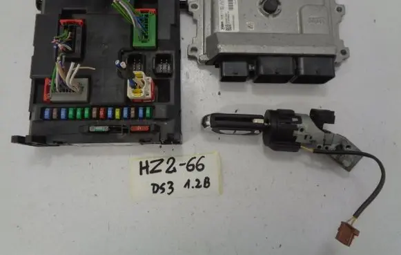 Citroen DS3 Engine ECU kit and lock set 9800913080 9811545080