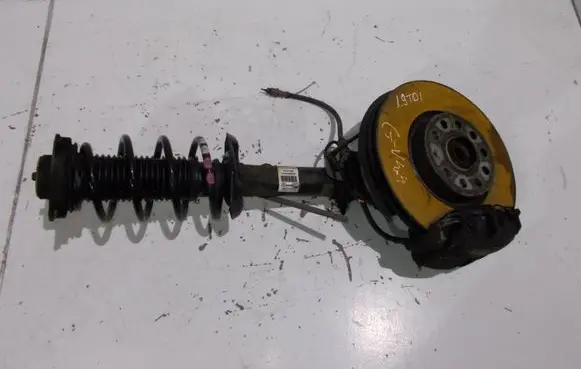 Front wheel hub spindle knuckle