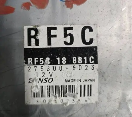 Mazda 6 Engine control unit/module 2758006023 RF5818881C