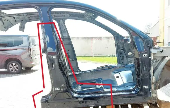 Porsche Macan (95B) Pillar (middle) PORMAC IILIFT