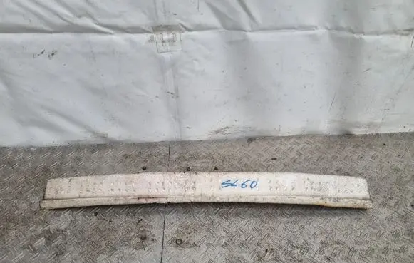 Front bumper foam support bar