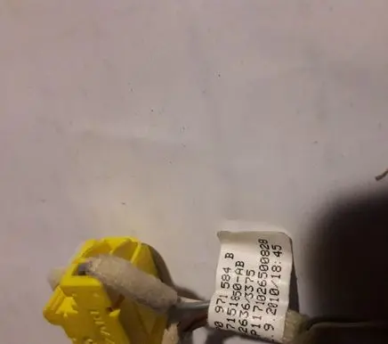 Seat Altea XL Airbag squib ring wiring 5P0971584B