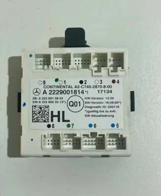 Mercedes-Benz C AMG W205 Door control unit/module A2229001814 A2229015803 7452870800