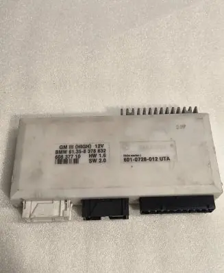 BMW 5 E39 Comfort/convenience module 61358378632 6010728012UTA 60837710