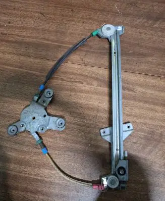 Audi A8 S8 D2 4D Rear door window regulator with motor 4D0839397B