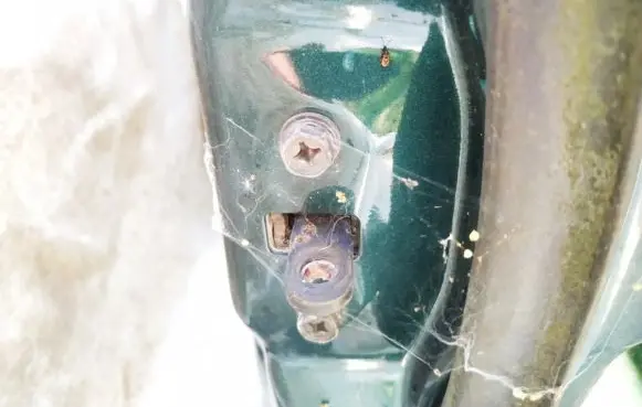 Mitsubishi Colt Front door check strap stopper 