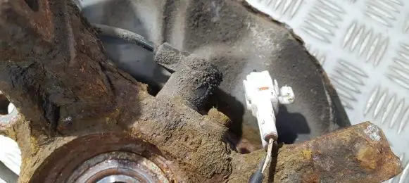 ABS brake wheel speed sensor