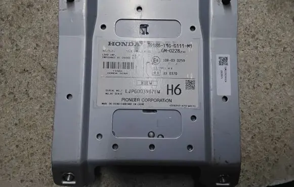 Honda CR-V Sound amplifier 39186T1GG111M1 10R030259