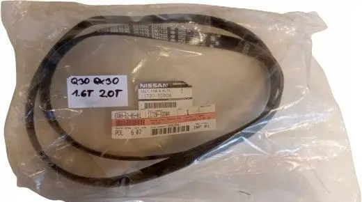 Infiniti Q30 Power steering pump belt 117205DD0A