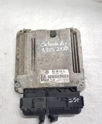 Skoda Octavia Mk2 (1Z) Engine control unit/module 03G906016DJ 0281011883 1039S06266