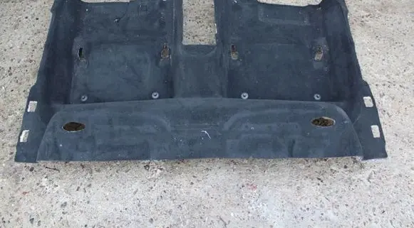 Volvo V40 Rear floor carpet liner 25615100