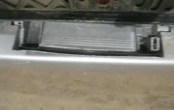 Toyota Yaris Number plate light
