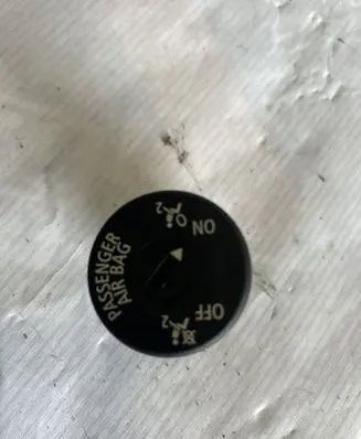 BMW 7 F01 F02 F03 F04 Passenger airbag on/off switch 919888604