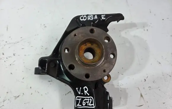 Opel Corsa E Front wheel hub spindle knuckle 13388768