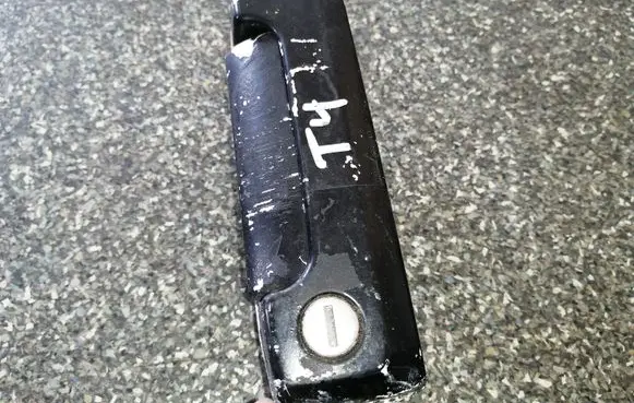 Volkswagen Transporter - Caravelle T4 Sliding door exterior handle 721843704