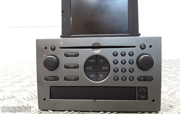 Opel Vectra C Radio/CD/DVD/GPS head unit 313203739 6591550302a