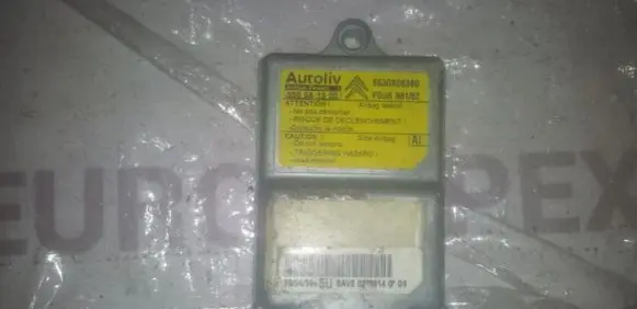 Citroen Xsara Airbag control unit/module 9630806380 550581300