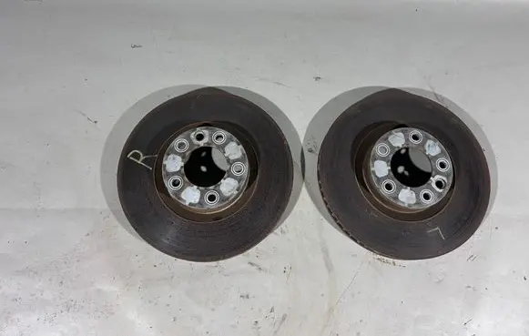 Volkswagen Touareg II Front brake disc 7P6615301A 7P6615302A