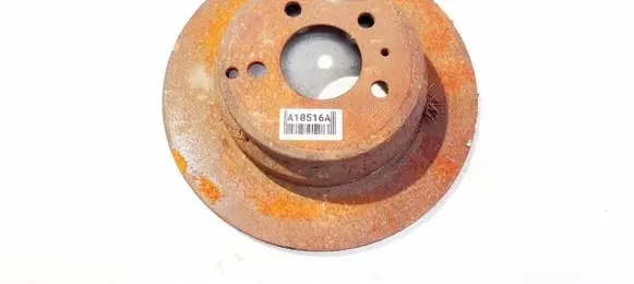 Volvo S70 V70 V70 XC Rear brake disc neventiliuojamas