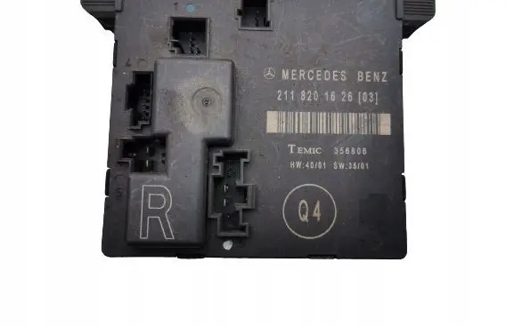 Mercedes-Benz E W211 Comfort/convenience module 2118201626