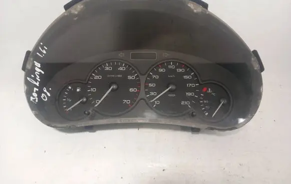 Citroen Berlingo Speedometer (instrument cluster) 9662745180 DF2A0GC7 000708613