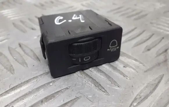 Citroen C4 I Headlight level height control switch 96384422XT