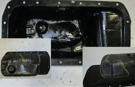 Ford Fiesta Oil sump 914F66 75AB