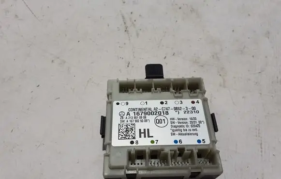 Mercedes-Benz GLE W167 Door control unit/module A1679002018